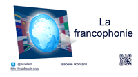 L'Organisation Internationale de la Francophonie (L'OIF)