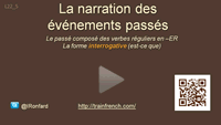 Verbes en -ER: La forme interrogative avec 