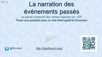 Verbes en -ER: Poser une question avec un mot interrogatif et répondre à la question